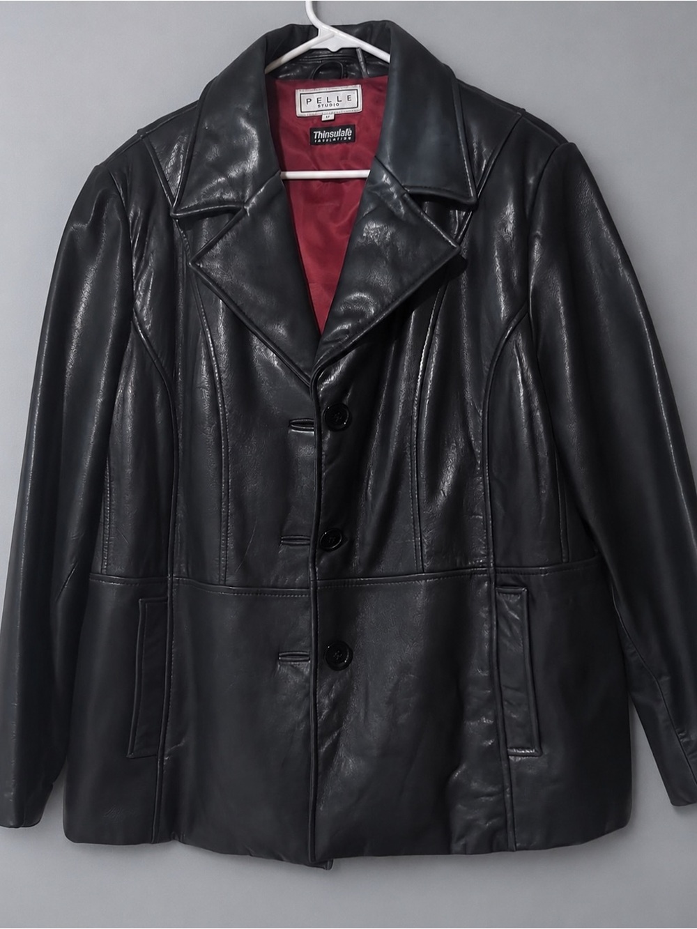 Pelle Studio 2x Black Leather Thinsulate Jacket